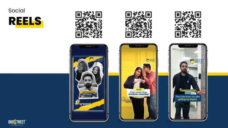 Amity Online: online degree social video presentation — video content portfolio