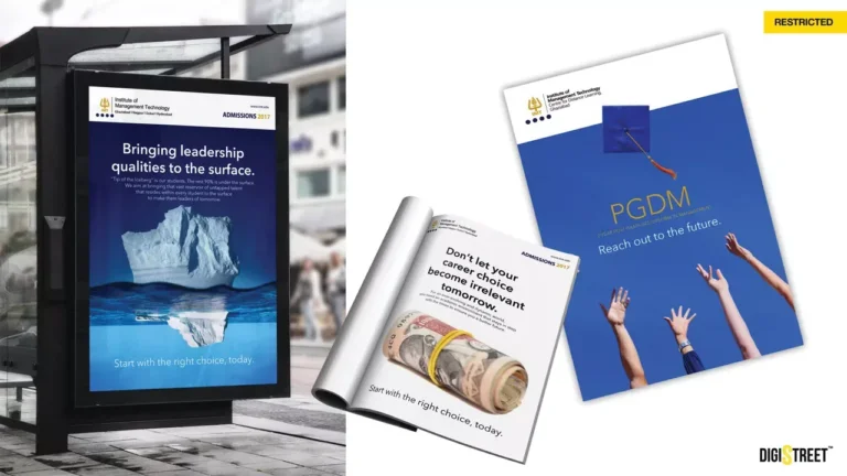 Apeejay Stya University: outdoor and programme collateral — education campaign portfolio