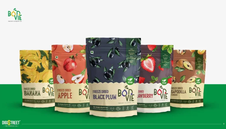Bonvie: fruit snack packaging — packaging design portfolio