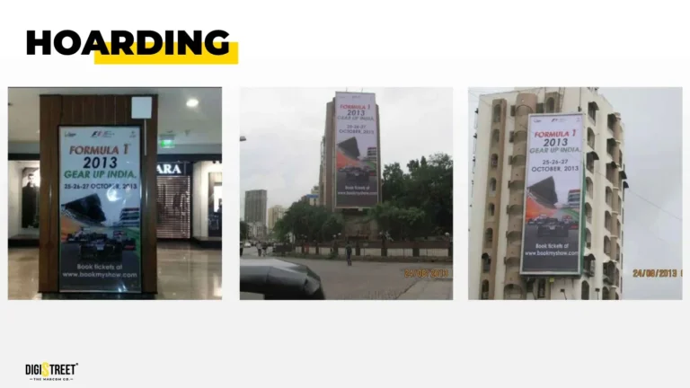 Buddh International Circuit: formula one outdoor campaign — outdoor advertising portfolio