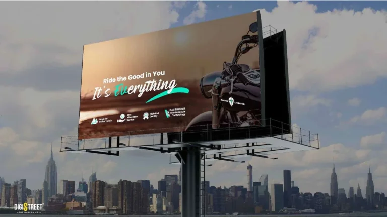 Dalmia Cyborg: electric vehicle outdoor campaign — outdoor advertising portfolio