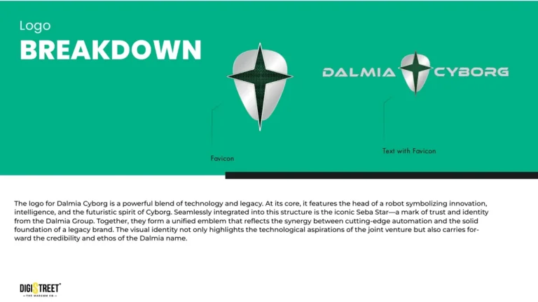 Dalmia Cyborg: logo design rationale — brand identity portfolio