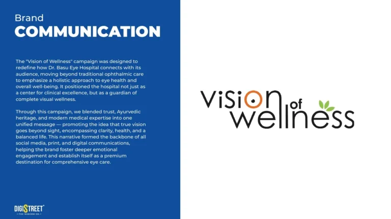 Dr Basu Eye Care: vision of wellness campaign — campaign communication portfolio