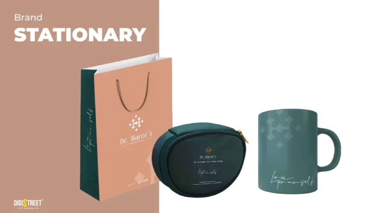 Dr Haror: beauty branded merchandise — brand identity portfolio