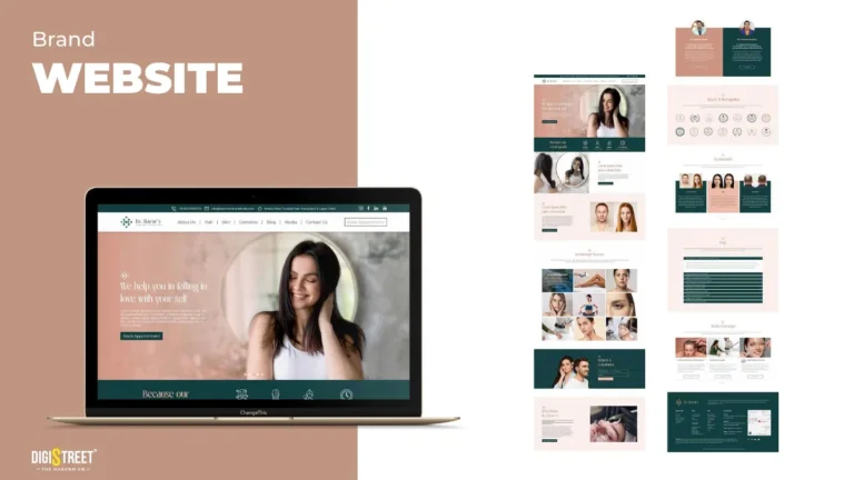 Dr Haror: beauty clinic website — website design portfolio