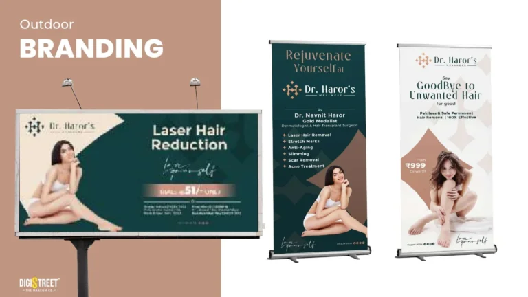 Dr Haror: beauty outdoor branding — outdoor advertising portfolio