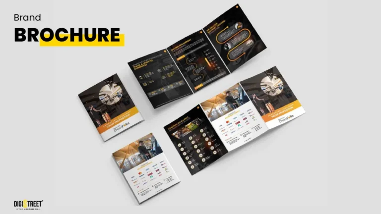 DreamFolks: travel services brochure inside pages — brochure design portfolio