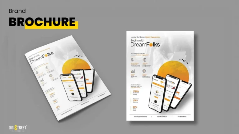DreamFolks: travel services brochure — brochure design portfolio