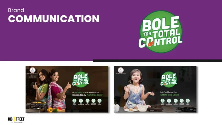 IndianOil Adani Gas: bole total control campaign — campaign communication portfolio