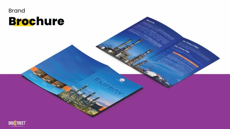IndianOil Adani Gas: energy services brochure — brochure design portfolio