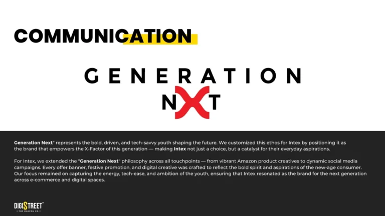 Intex: generation nxt brand communication — campaign communication portfolio