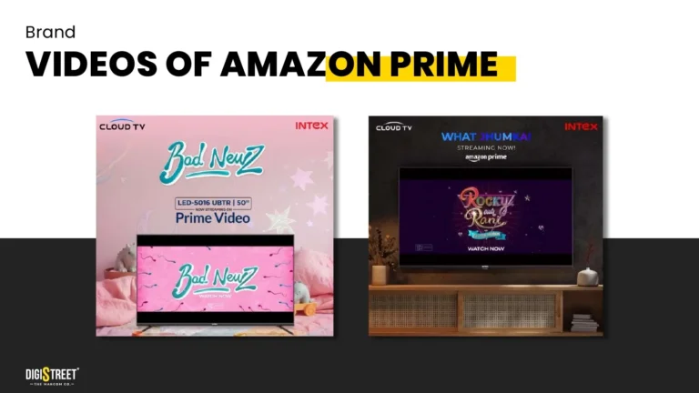 Intex: streaming platform product placement presentation — campaign communication portfolio