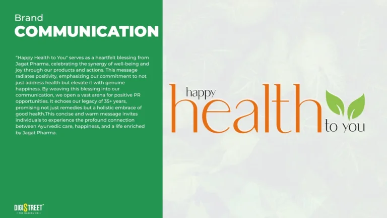 Jagat Pharma: happy health to you campaign — campaign communication portfolio