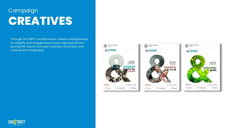 Jakson: energy business campaign — social media creative portfolio