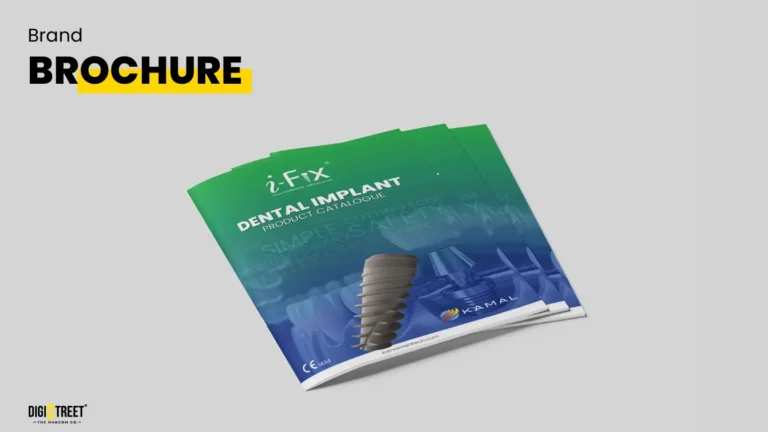 Kamal Medtech: implant product brochure — brochure design portfolio
