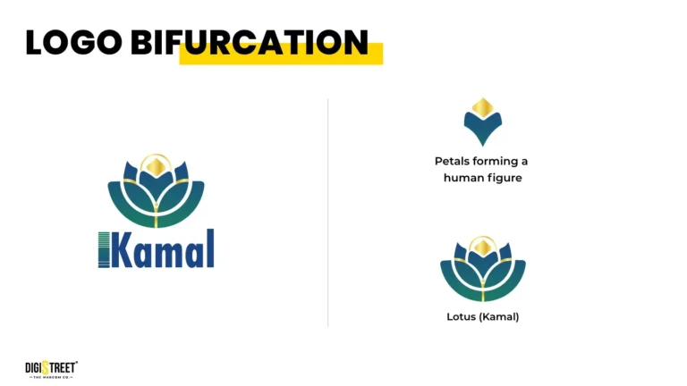 Kamal Medtech: medical logo design rationale — brand identity portfolio