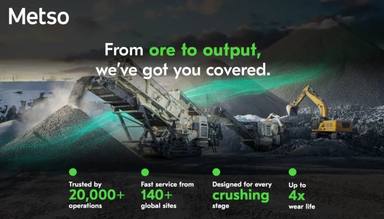 Metso: from ore to output campaign — b2b creative portfolio