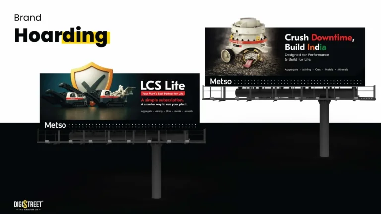 Metso: industrial outdoor campaign — outdoor advertising portfolio