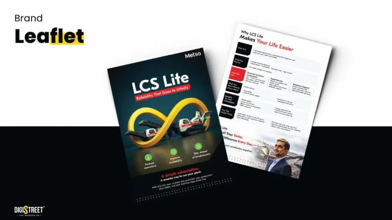 Metso: lcs lite product leaflet — print advertising portfolio