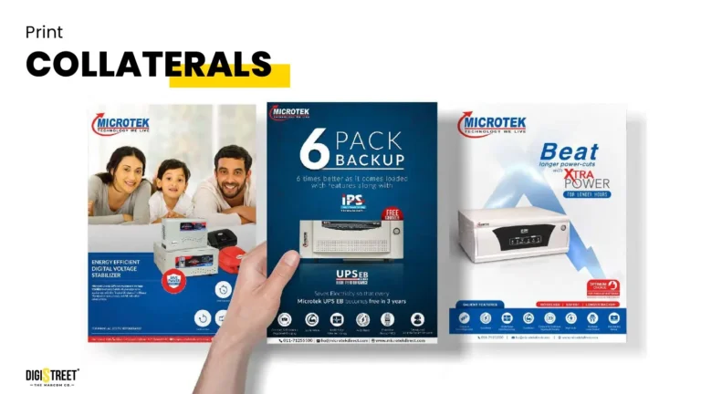 Microtek: power product print collateral — print advertising portfolio