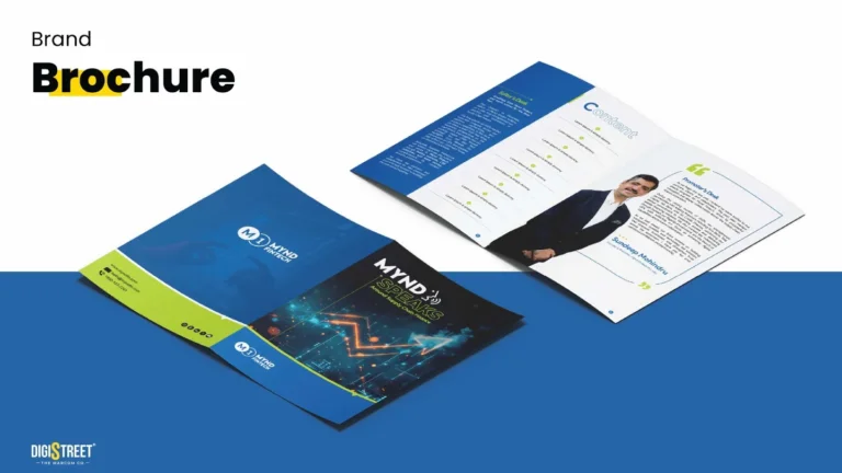Mynd Fintech: financial services brochure — brochure design portfolio