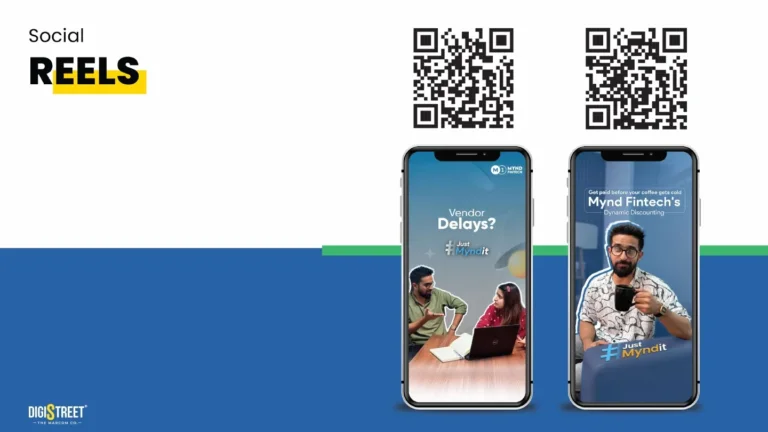 Mynd Fintech: financial services social reels presentation — video content portfolio