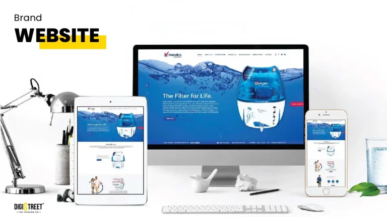 Nasaka: water purifier website — website design portfolio