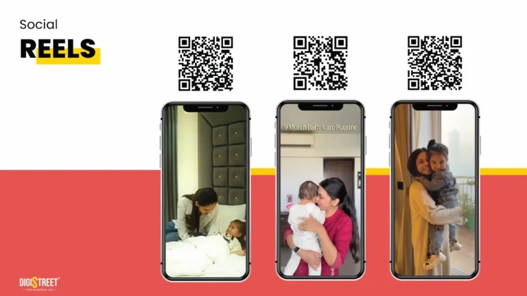 Pigeon: baby care social reels presentation — video content portfolio
