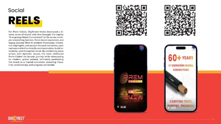 Prem Cables: cable product reels presentation — video content portfolio