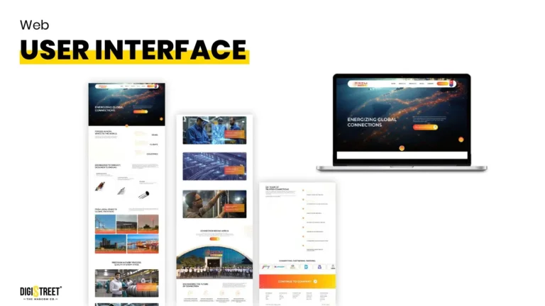 Prem Cables: industrial website redesign — website design portfolio
