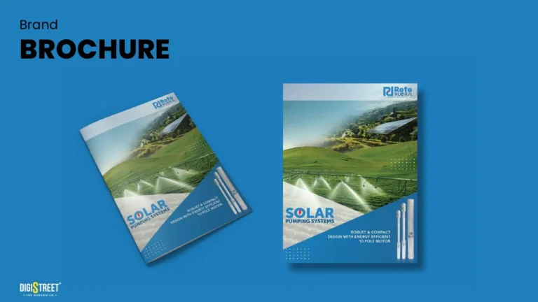 Roto Rudra: solar pumping brochure — brochure design portfolio