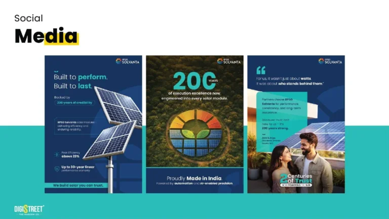 RPSG Solvent: solar performance social campaign — social media creative portfolio