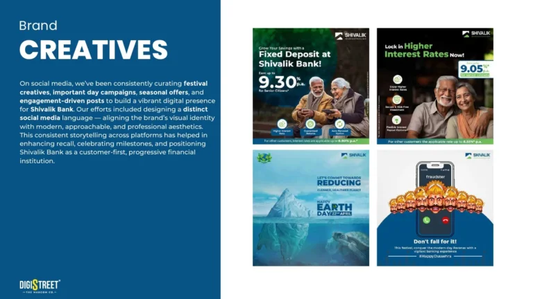 Shivalik Bank: banking product creative — social media creative portfolio