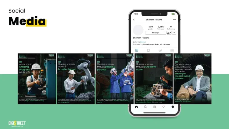 Shriram Pistons: community and brand social campaign — social media creative portfolio