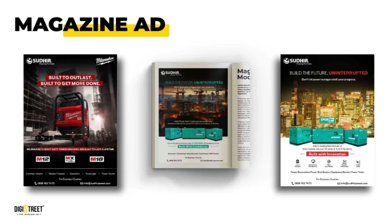 Sudhir and Milwaukee: power product magazine advertising — print advertising portfolio