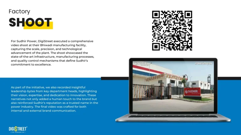 Sudhir: manufacturing film presentation — video content portfolio