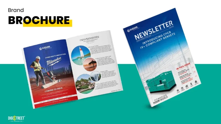 Sudhir: power business newsletter — editorial design portfolio