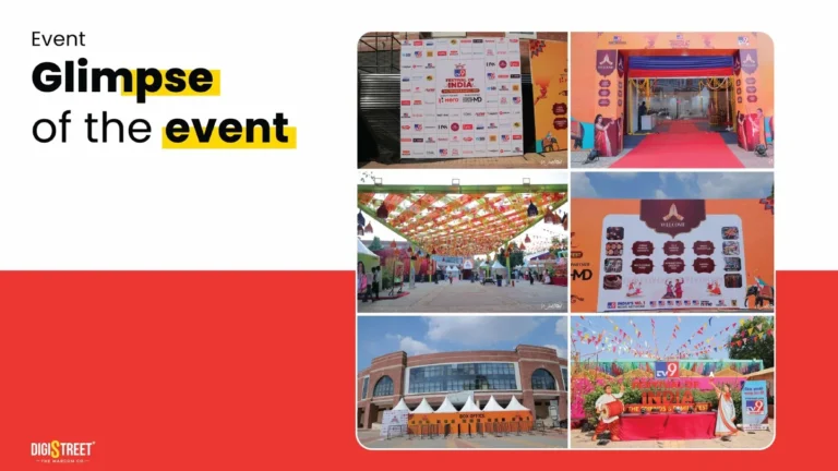 TV9: festival of india venue branding — event communication portfolio