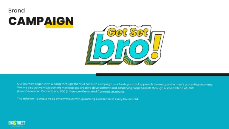 VEGA: get set bro campaign identity — brand identity portfolio