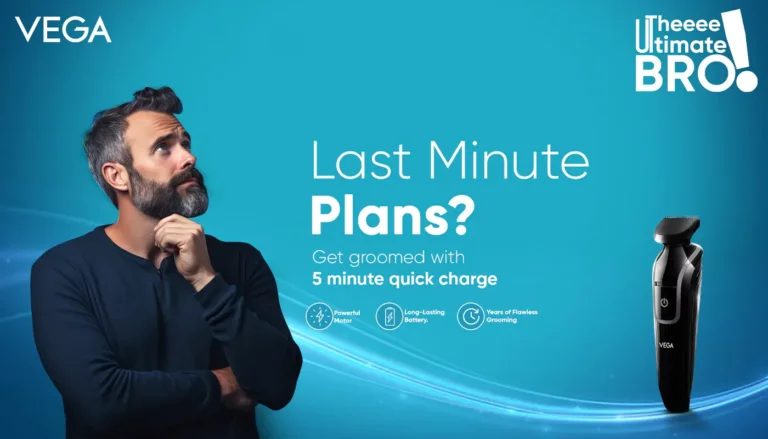 VEGA: last minute plans grooming creative — social media creative portfolio