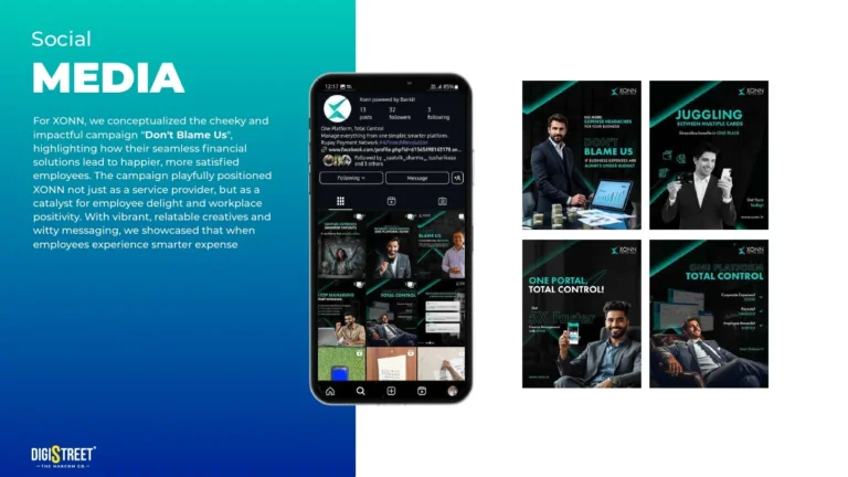 Xonn: financial audience social campaign — social media creative portfolio