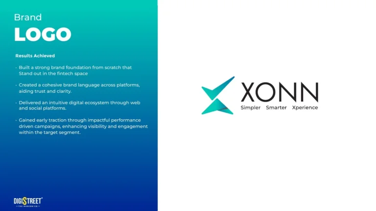Xonn: fintech logo identity — brand identity portfolio