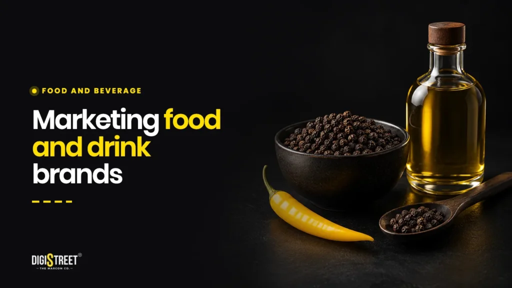 Marketing food and drink brands: DigiStreet Media blog cover