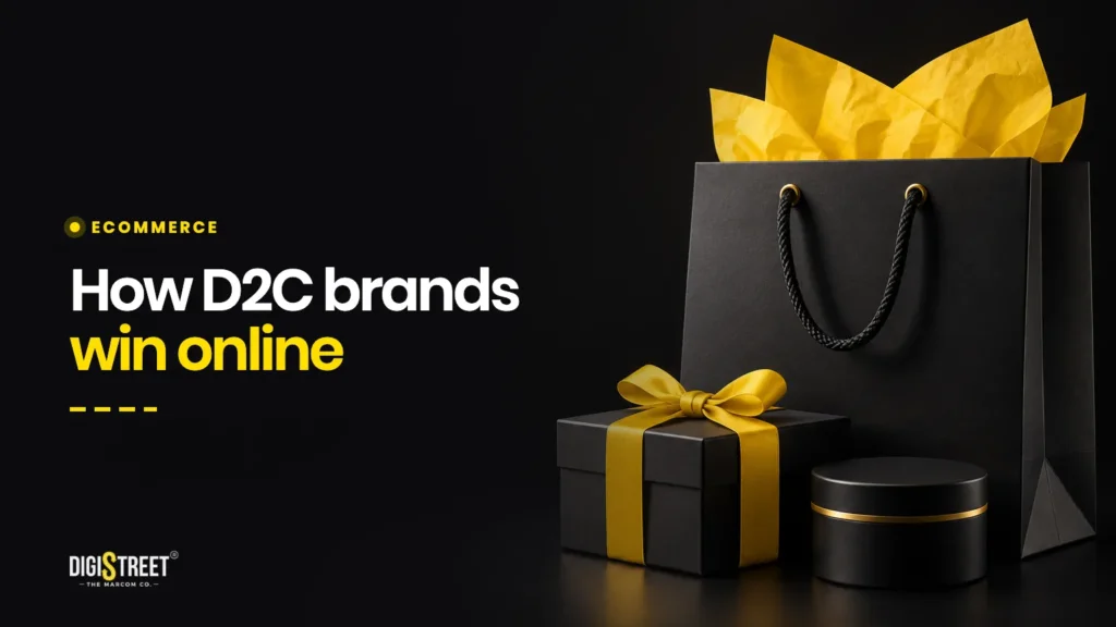 How D2C brands win online: DigiStreet Media blog cover