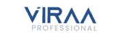 Blue 'VIRAA PROFESSIONAL' wordmark logo