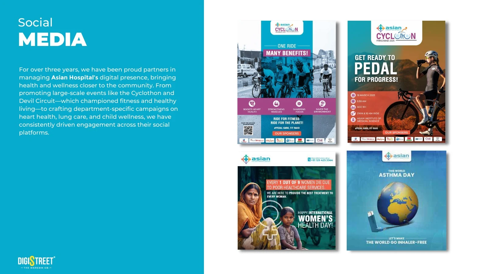 Asian Hospital social media health content by DigiStreet Media