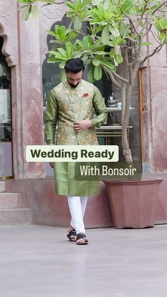 Bonsoir India influencer marketing campaign video by DigiStreet Media - Courtyard, green bandi
