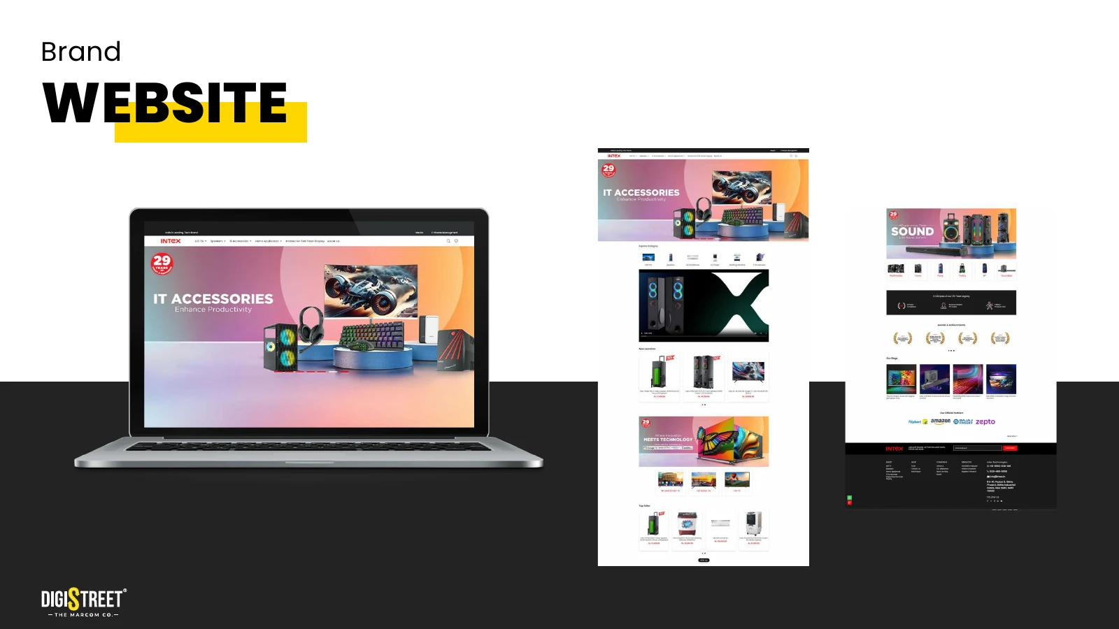 BPE — Product ecommerce website presentation from DigiStreet Media's real work portfolio