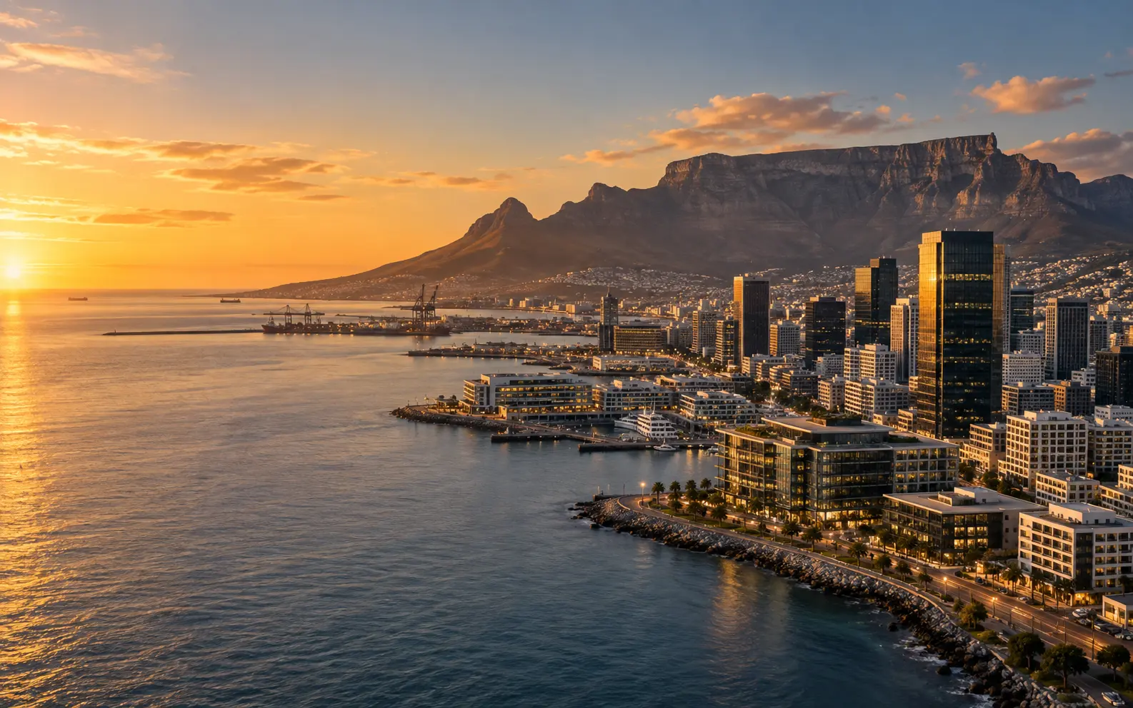 Cape Town and Table Mountain representing DigiStreet digital marketing services in South Africa