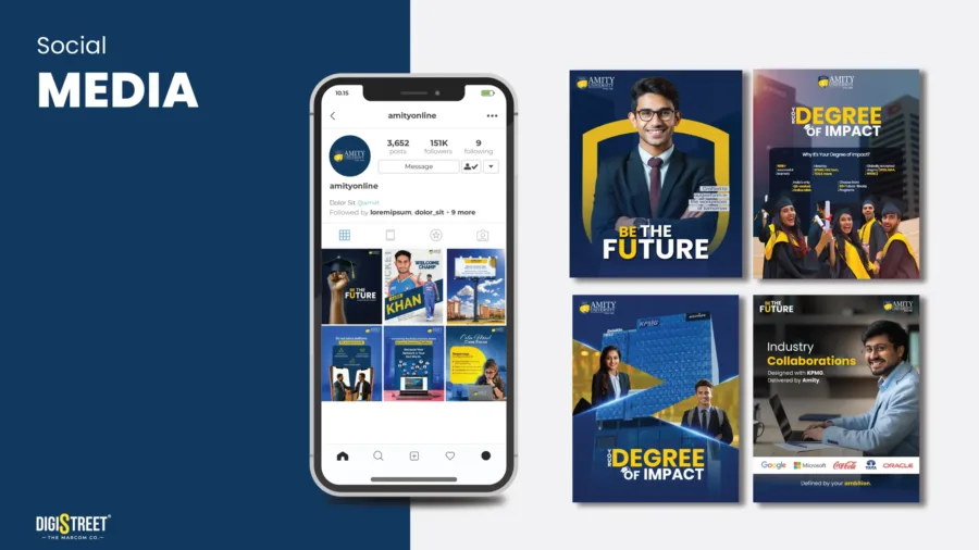 Amity College — Social media & creative work showcase